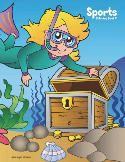 Order Now Sports Coloring Book 2