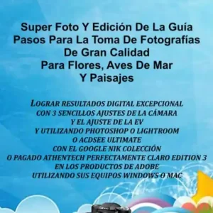 Money Back Guarantee Super Photo Take - Edit Steps For Great Pictures For Flowers, Sea Birds And Landscapes Spanish Edition