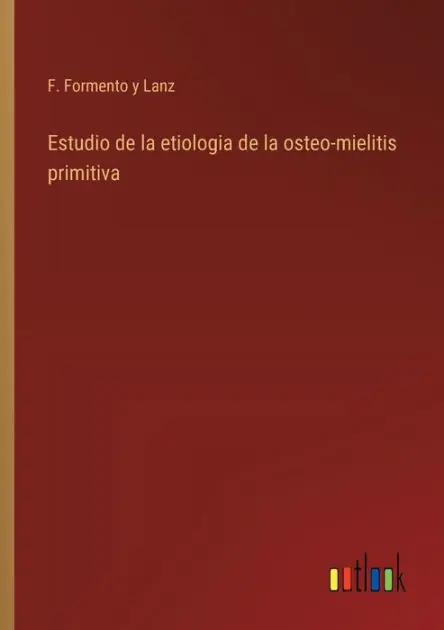 Express Delivery Estudio de la etiologia de la osteo-mielitis primitiva