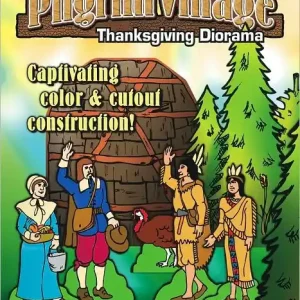 Price Cut Pilgrim Village: A Thanksgiving Diorama