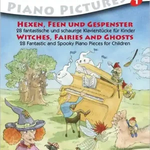 Fresh Stock Witches, Fairies and Ghosts: 28 Fantastic and Spooky Piano Pieces for Children