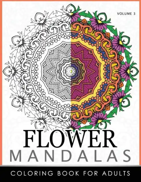 Floral Mandala Coloring Books Volume 3: Mandala Meditation Coloring Book Luxury