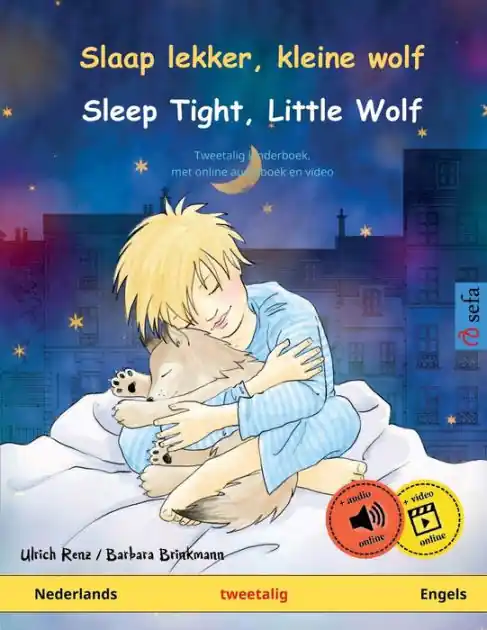 Popular Slaap lekker, kleine wolf - Sleep Tight, Little Wolf (Nederlands - Engels)