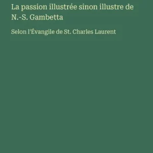 Save Now La passion illustrï¿½e sinon illustre de N.-S. Gambetta: Selon l'ï¿½vangile de St. Charles Laurent
