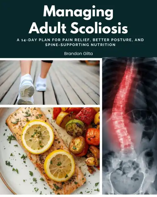 Managing Adult Scoliosis: A 14-Day Plan for Pain Relief, Better Posture, and Spine-Supporting Nutrition Holiday Sale