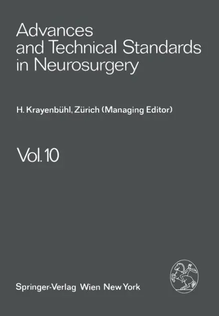 Advances and Technical Standards in Neurosurgery Get Yours