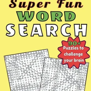 100 Puzzles Home Games Super Fun Word Search: Challlenge Your Brain (8.5 × 11 inches (27.94 cm)) Big Sale