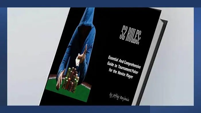 52 Rules: Essential and Comprehensive Guide to Tournament Poker for the Novice Player Direct From Manufacturer