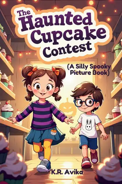 Money Back Guarantee The Haunted Cupcake Contest: A Silly Spooky Picture Book Read-Aloud Storybook with Coloring & Fun Games - Poems, Silly Questions, Jokes & more