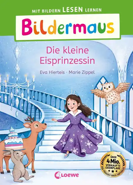 Bildermaus - Die kleine Eisprinzessin: Mit Bildern lesen lernen - Ideal für die Vorschule und Leseanfänger ab 5 Jahren - Mit Leselernschrift ABeZeh Top Pick