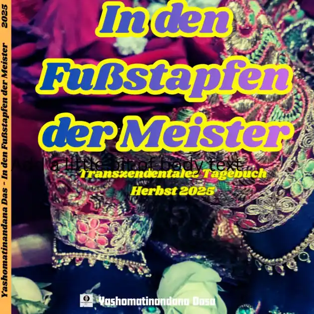 Crafted In den Fußstapfen der spirituellen Meister: Transzendentales Tagebuch Herbst 2025