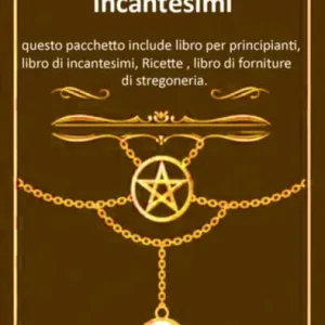 Free Returns Wicca Libro degli incantesimi: questo pacchetto include libro per principianti, libro di incantesimi, Ricette , libro di forniture di stregoneria.