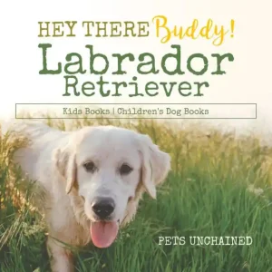 Final Sale Hey There Buddy! Labrador Retriever Kids Books Children's Dog Books