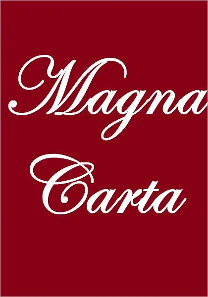 Professional Grade The Text of Magna Carta